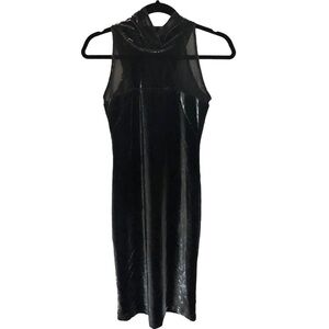 CristinaEffe silver hooded mid dress